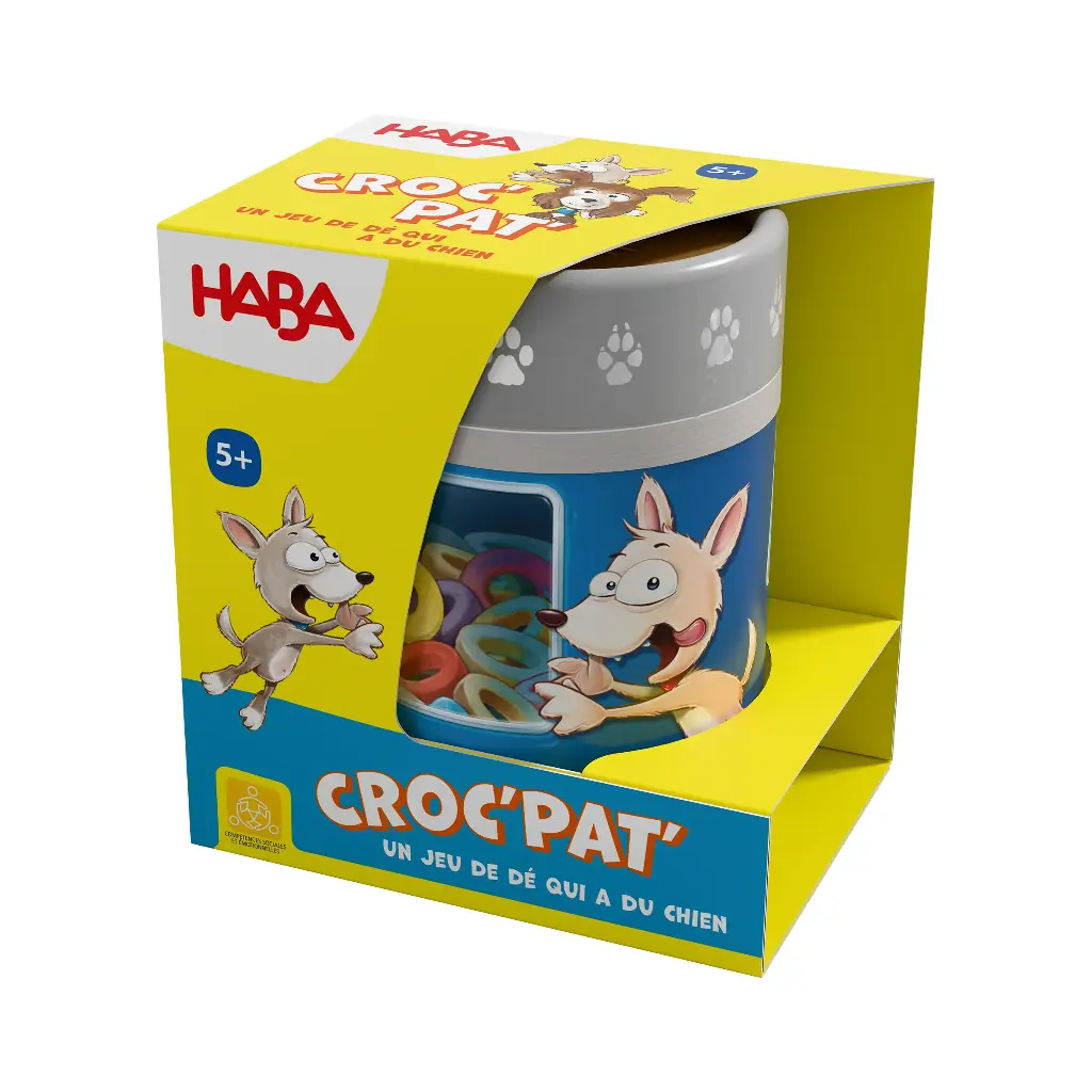 Gobelet à dés - Croc’Pat’