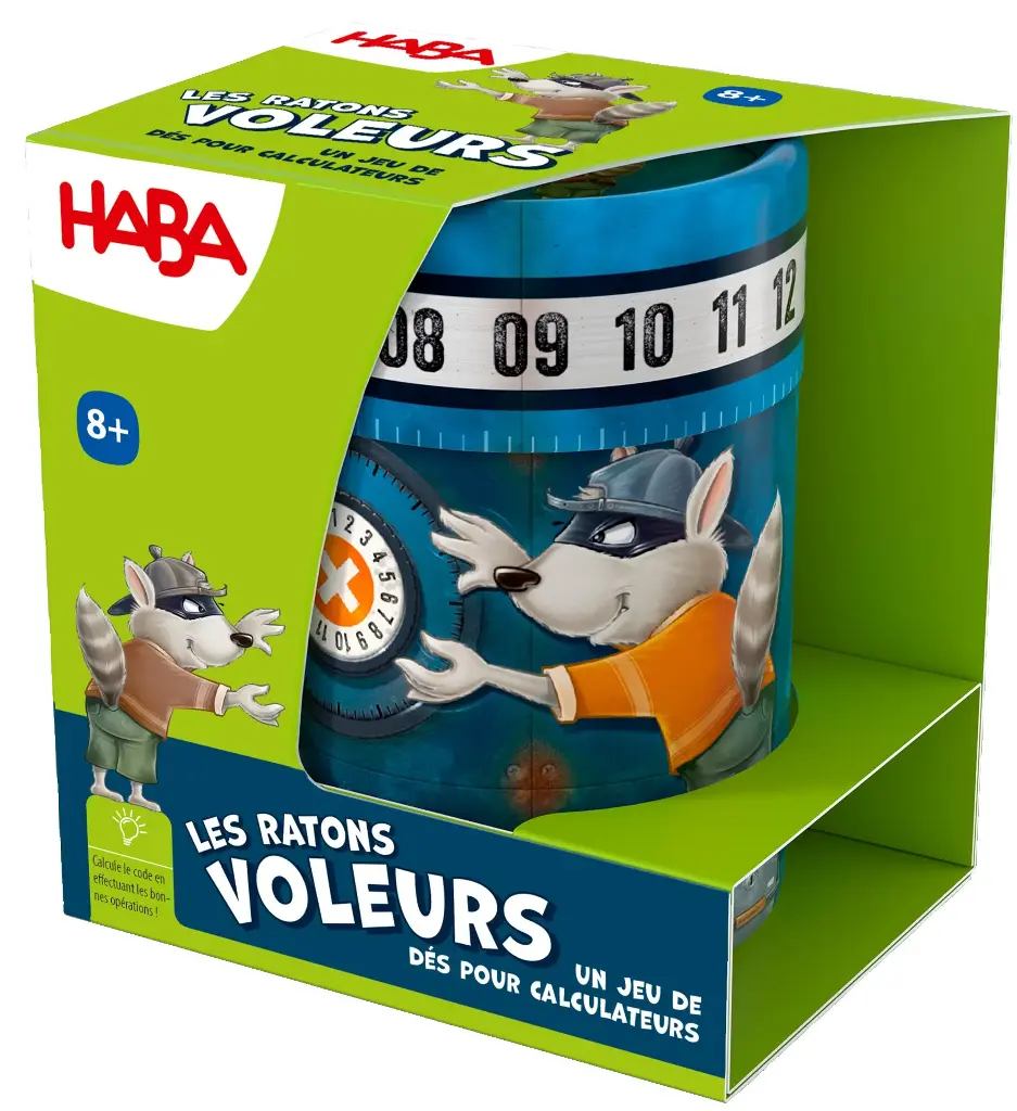 Gobelet à dés - Les ratons voleurs