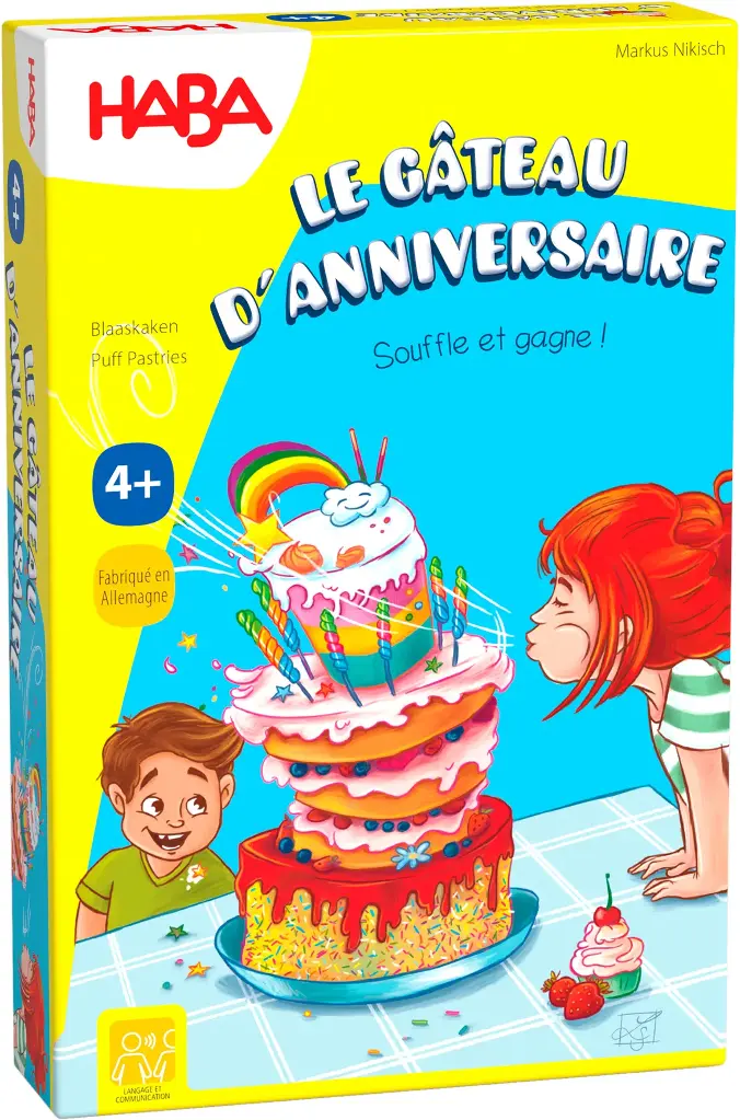 Le gâteau d'anniversaire