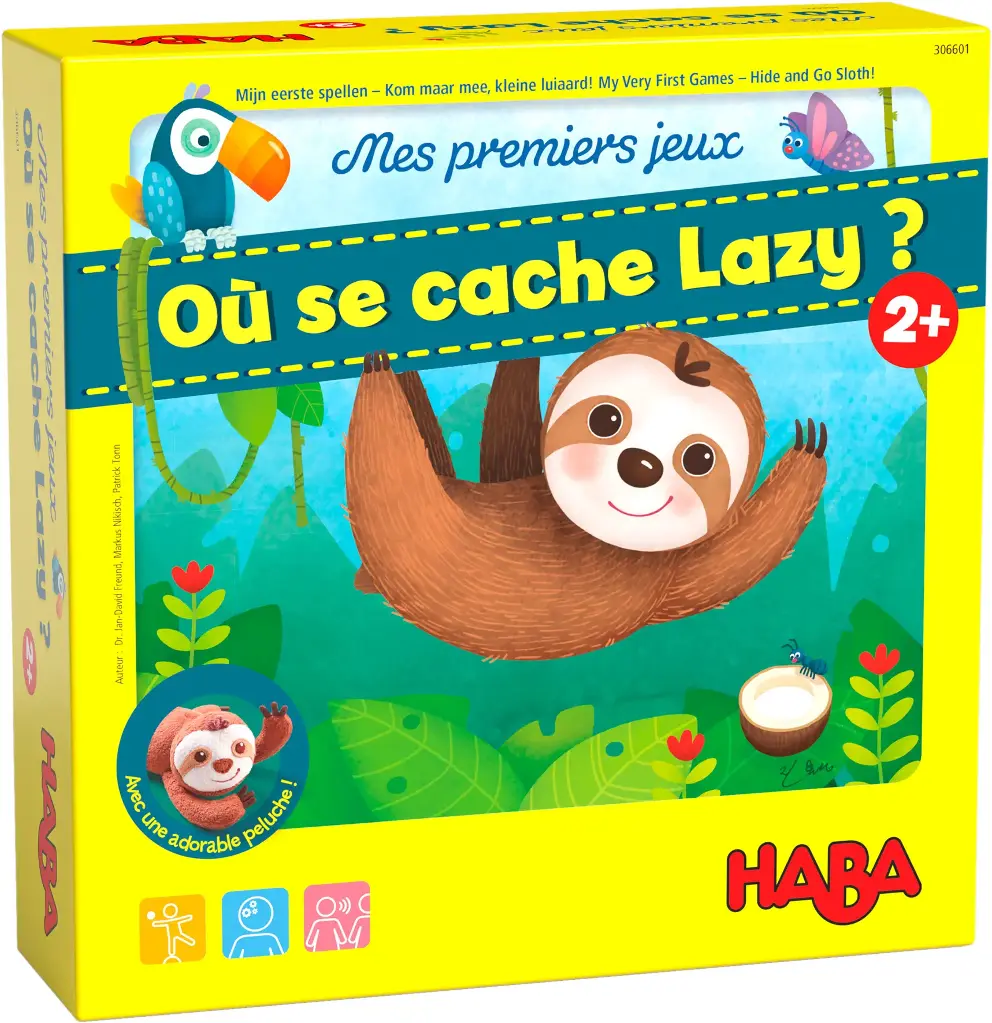Mes premiers jeux - Où se cache Lazy?