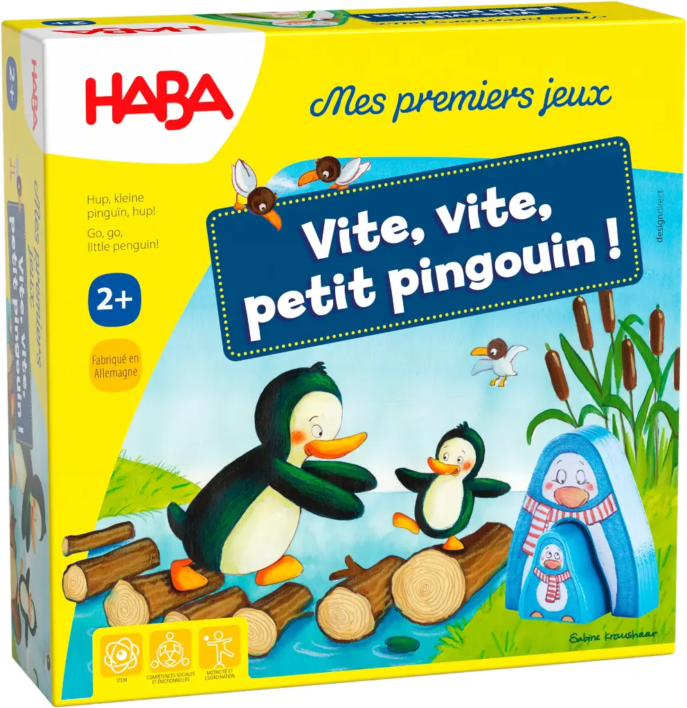 Mes premiers jeux - Vite, vite, petit pingouin!
