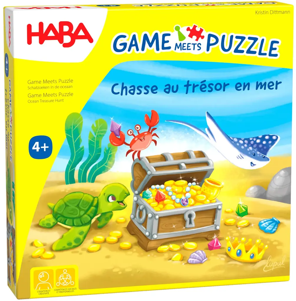 Game Meets Puzzle - Chasse au trésor en mer