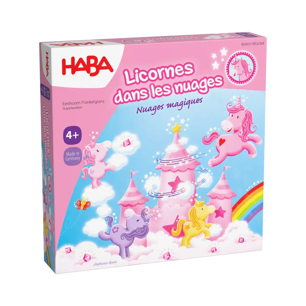 Licornes dans les nuages - Nuages magiques