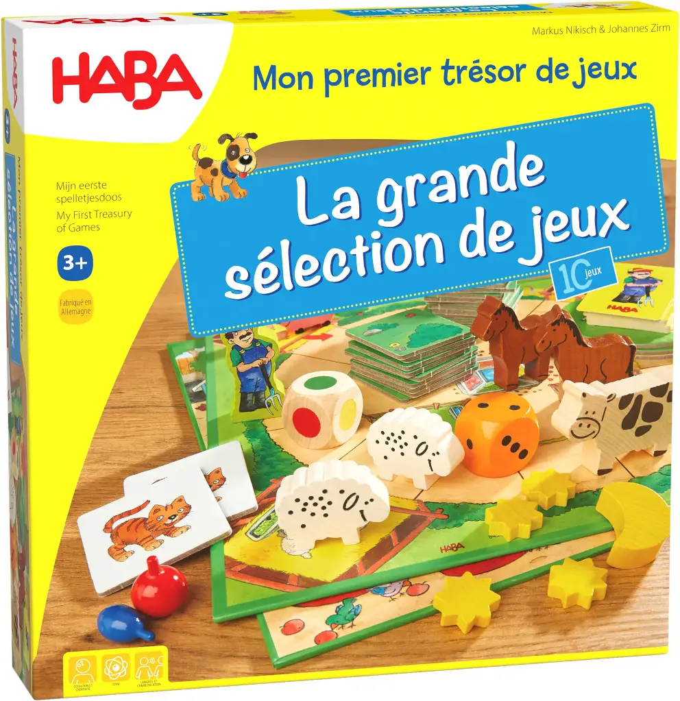 Mon premier trésor de jeux - La grande sélection de jeux HABA