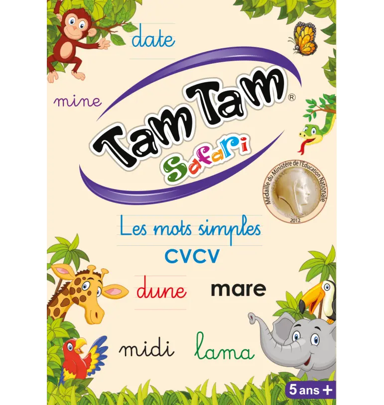 TAM TAM SAFARI Les mots simples