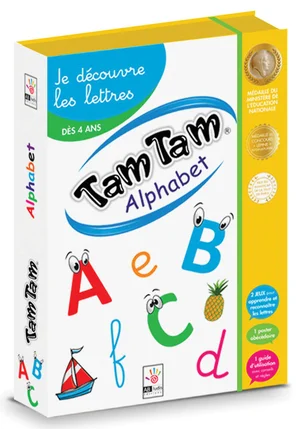 TAM TAM SAFARI - LE COFFRET ALPHABET