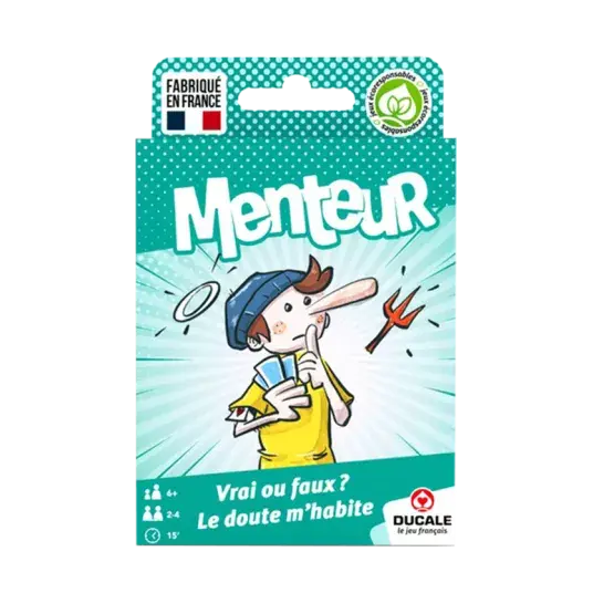 Ducale - Le Menteur - Jeu de Cartes Eco Format