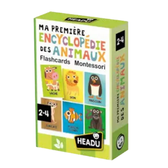 Flashcards Ma première Encyclopédie des Animaux Montessori