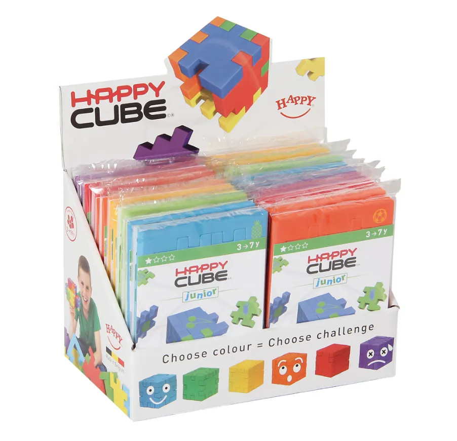 Display 24 pcs: Happy Cube Junior 