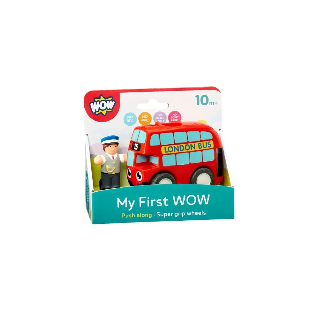 My First WOW Red Bus Basil
