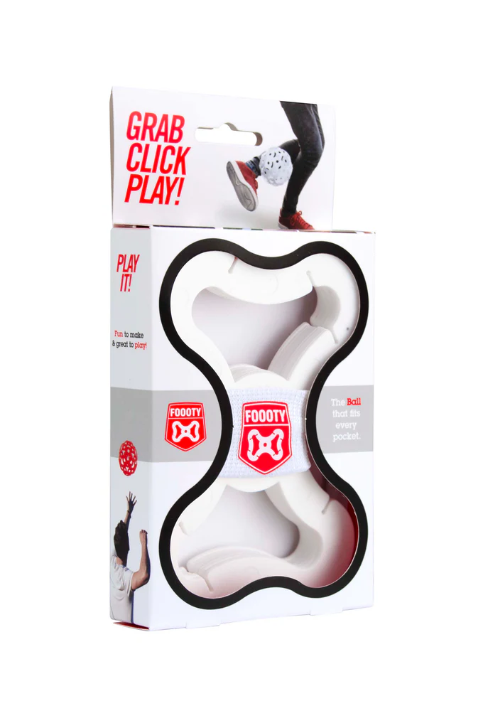 Display 5 pcs: FOOOTY white 