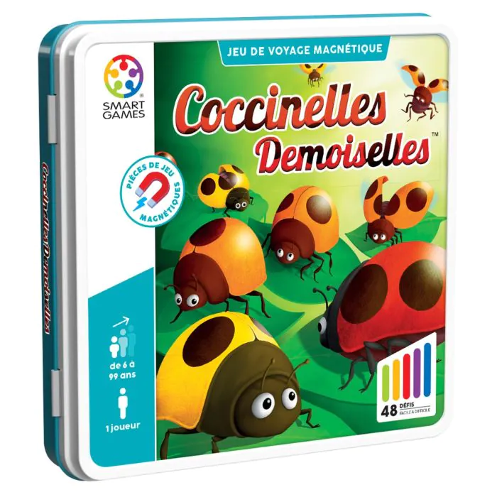 Display 8 pcs: Coccinelles Demoiselles