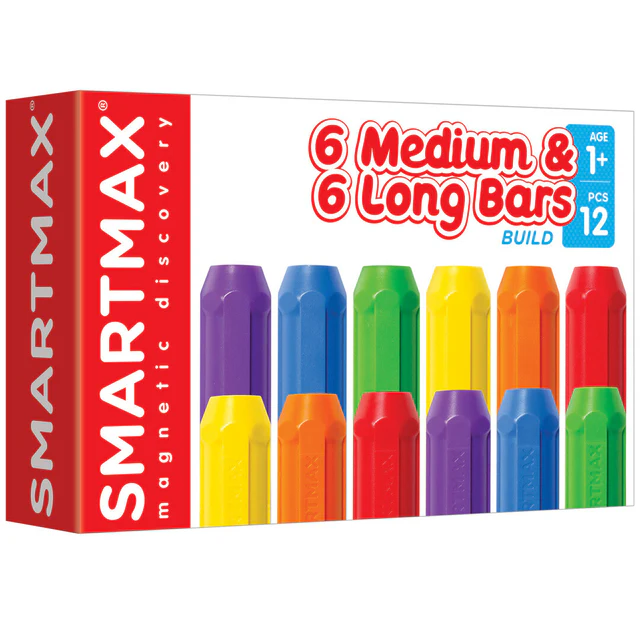 Xtension set - 6 lange en 6 korte staven