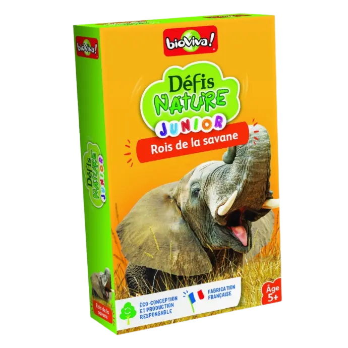 BIOVIVA - DÉFIS NATURE JUNIOR - ROIS DE LA SAVANE