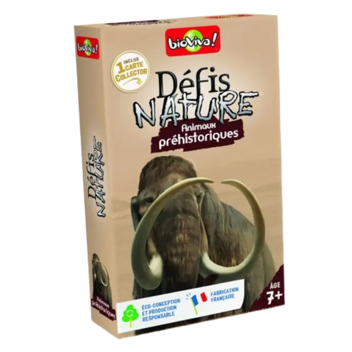 BIOVIVA - DÉFIS NATURE - ANIMAUX PRÉHISTORIQUES
