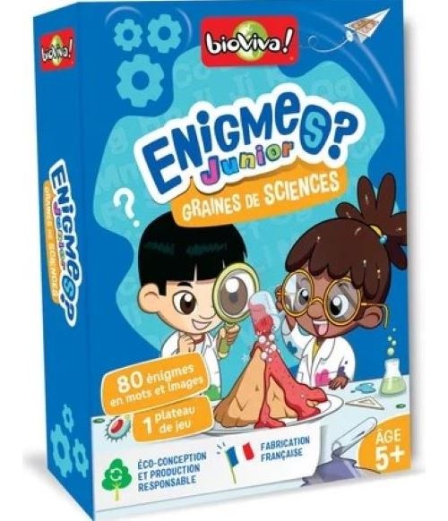 [02772] BIOVIVA - ÉNIGMES JUNIOR - GRAINES DE SCIENCES