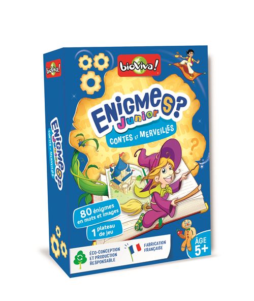 BIOVIVA - ÉNIGMES JUNIOR - CONTES ET MERVEILLES