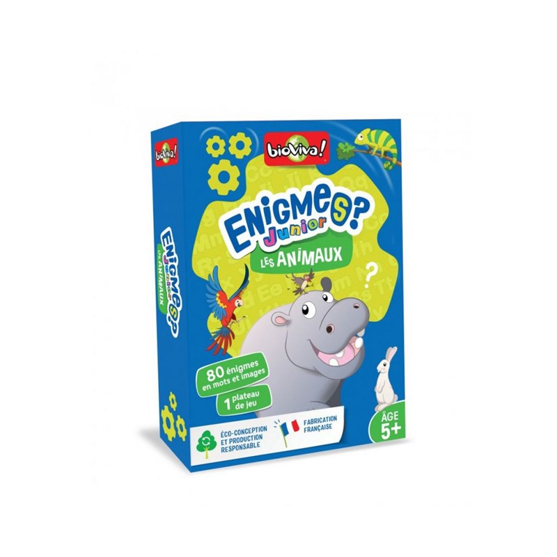[02774] BIOVIVA - ÉNIGMES JUNIOR - LES ANIMAUX