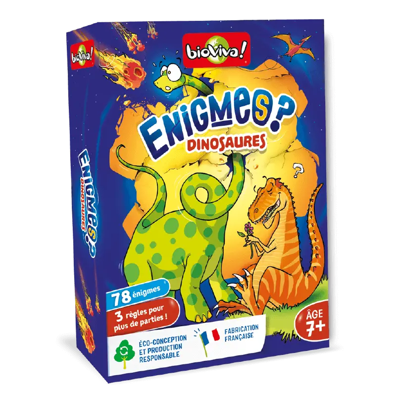 BIOVIVA - ÉNIGMES - DINOSAURES