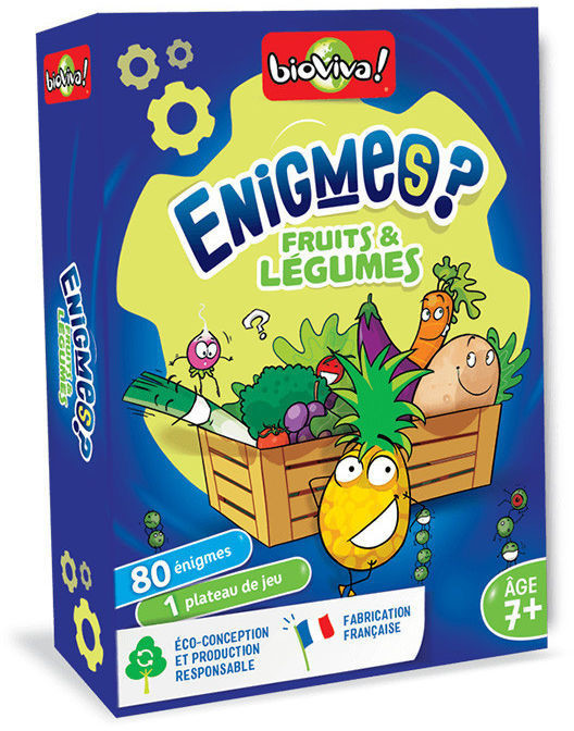 BIOVIVA - ÉNIGMES - FRUITS ET LÉGUMES