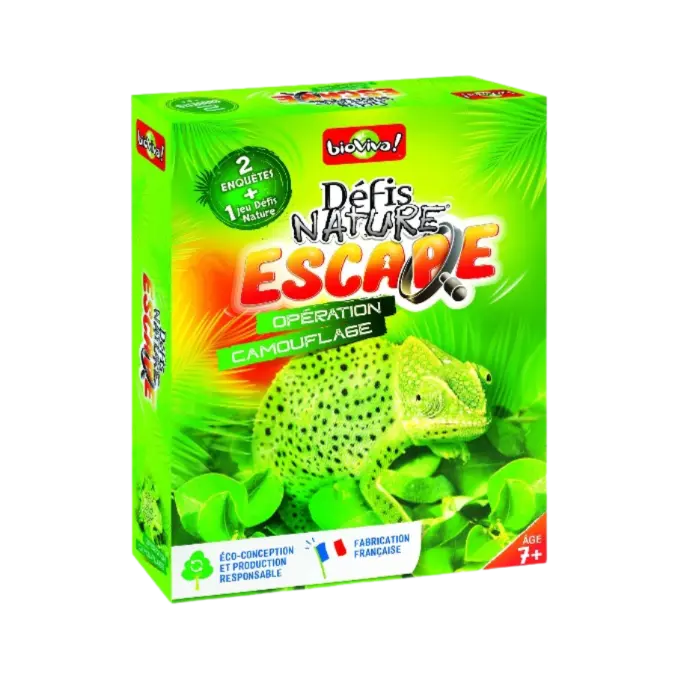BIOVIVA - DÉFIS NATURE ESCAPE - OPÉRATION CAMOUFLAGE