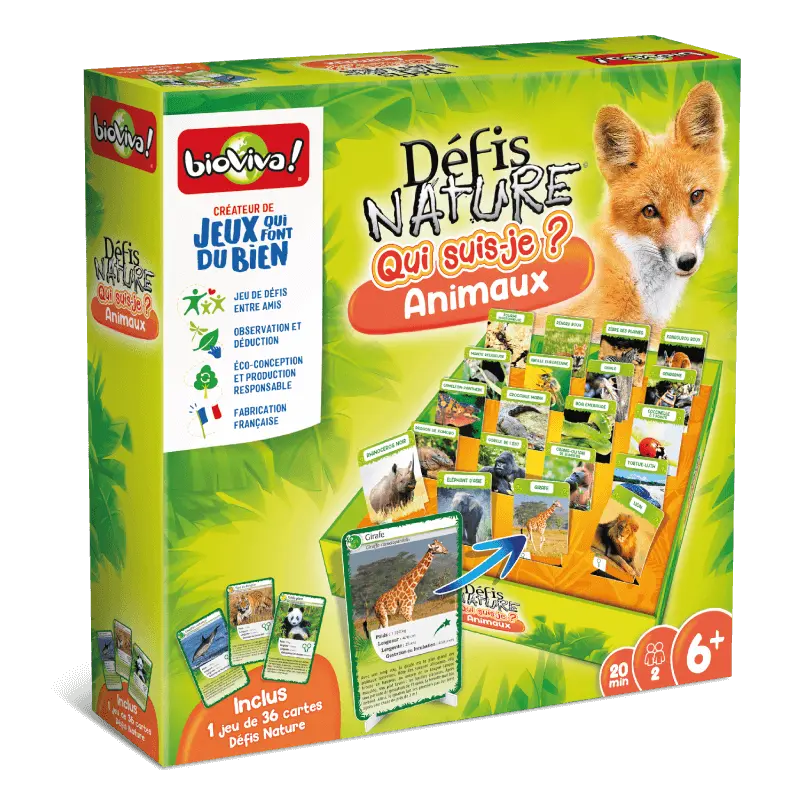 BIOVIVA - DÉFIS NATURE - QUI SUIS-JE ? ANIMAUX