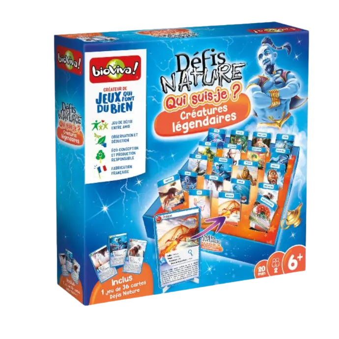 BIOVIVA - DÉFIS NATURE - QUI SUIS-JE ? CRÉATURE LÉGENDAIRES