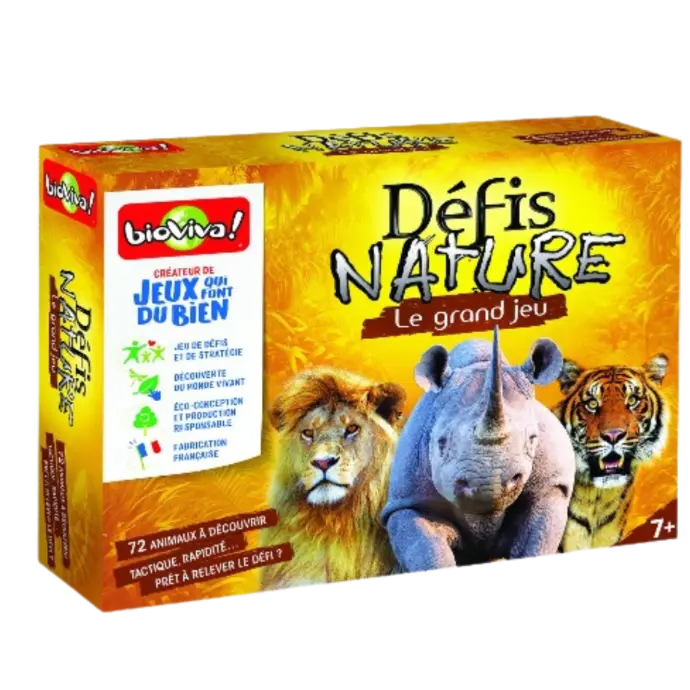 BIOVIVA - LE GRAND JEU - DÉFIS NATURE + CARTES COLLECTOR